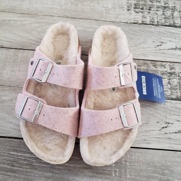 Birkenstock Arizona Sherling Sandals